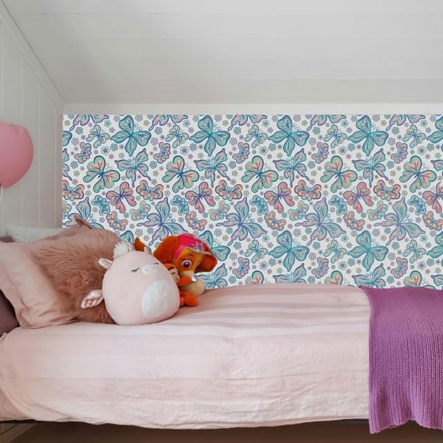 Main Street Peel and Stick Wallpaper Eco-Friendly Sheets 12 Pack, 11 X 16 Inch - Image 6