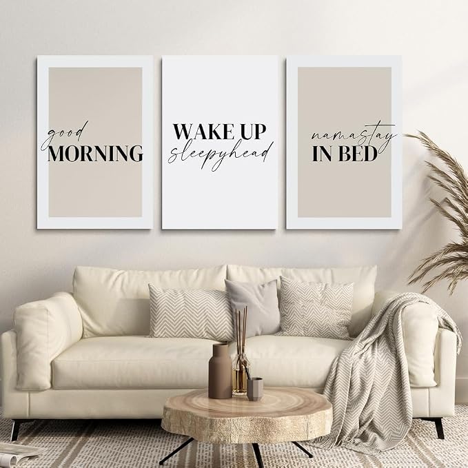 GUBIYU Above Bed Decor Set of 3 - Image 3