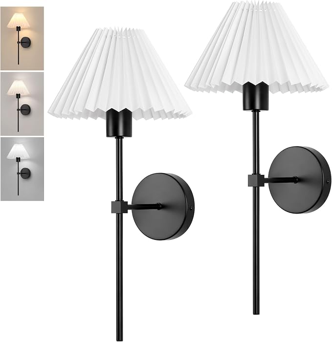 Rechargeable Battery Operated Wall Sconces Sets of 2, 15 Colors Wireless Wall - Image 9
