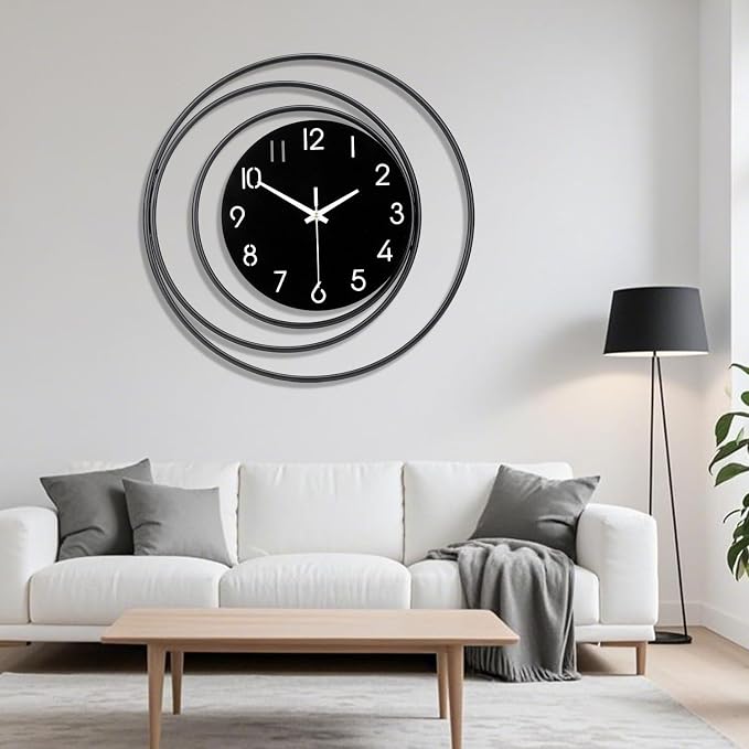 Dankeit 16inch Decorative Wall Clock, Silent Non-Ticking Quality Quartz Battery by DankeitProduct
