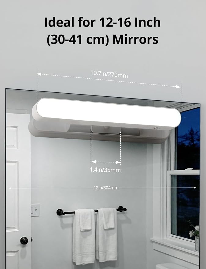 Combuh Rechargeable Makeup Light Bar LED Stick on Vanity Lighting - Image 8