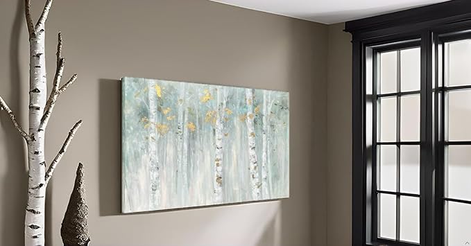 Yihui Arts Birch Tree Canvas Wall Art - Image 7
