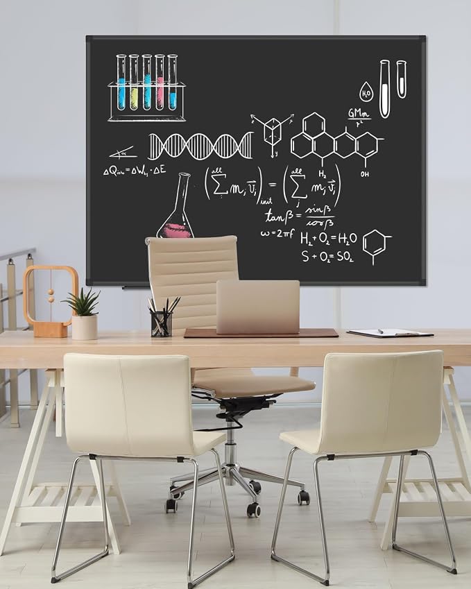 XBoard Magnetic Chalkboard Blackboard 48 x 36, Chalk Board/Black Board - Image 5