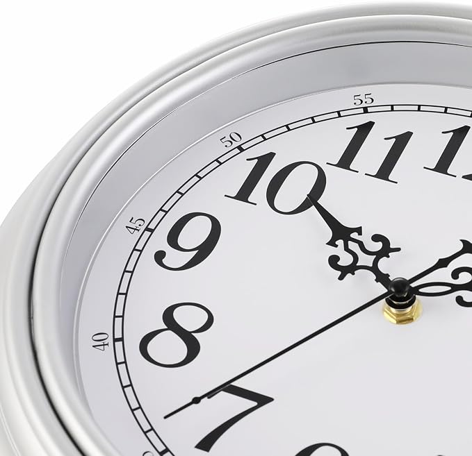 Plumeet Small Retro Wall Clock - Image 2