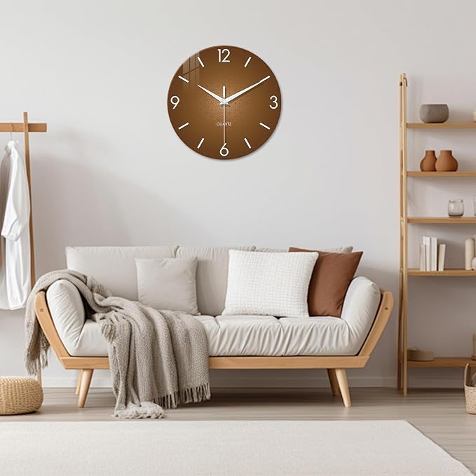 XFM Modern Wall Clock for Living Room Simple Wall Clocks Battery Operated 14 - Image 2
