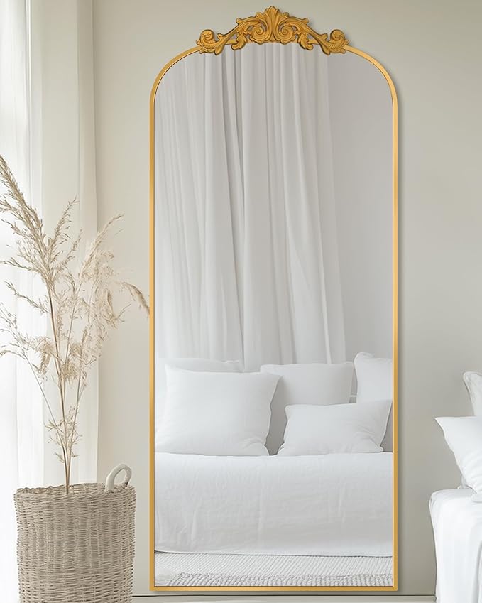 Antok Arched Full Length Mirror, Full Body Mirrors - Image 3