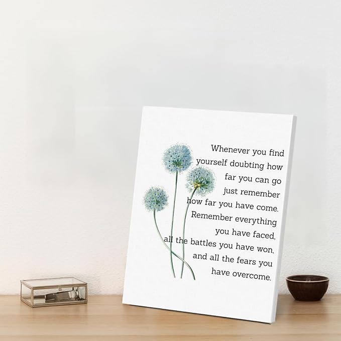 Motivational Quotes Wall Art Decor, Inspirational Graduation Decor Gift - Image 6