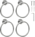 SetSail Towel Holder for Bathroom Wall Silver Towel Ring Stainless Steel Hand by SetSail