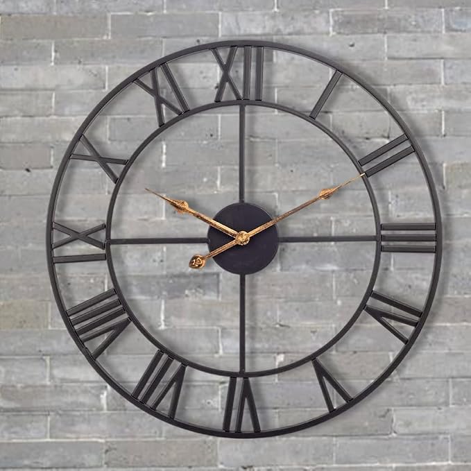 Large Industrial Wall Clock by Letmaliy