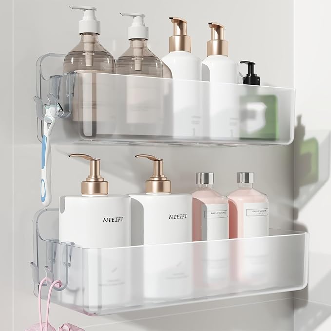 Nieifi Adhesive Wall Shelf, Shower Shelves, Shower Organizer by Nieifi