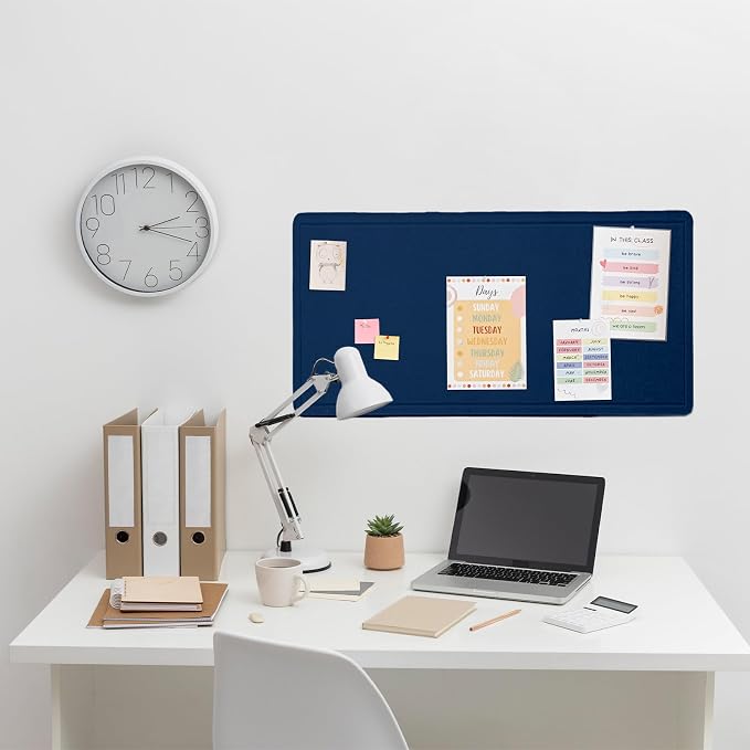 Lightomorrow Bulletin Board, 35 x 17 1/2 inches Felt Board - Image 2