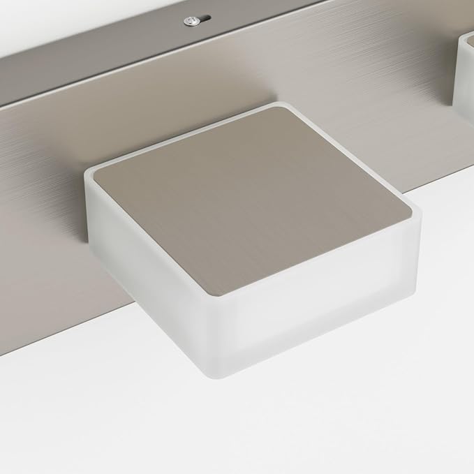 Ralbay 52inch Brushed Nickel Vanity Lights 8 Lights Dimmable 5 Color - Image 8