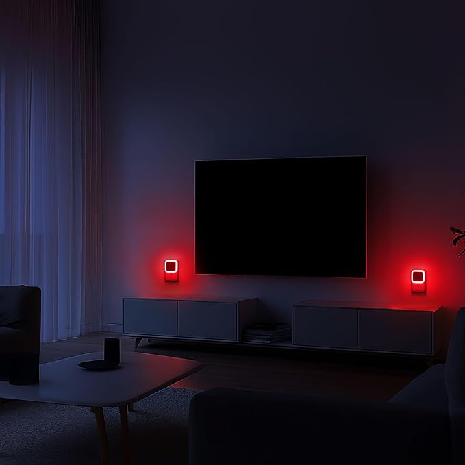 Sujeet Red Night Light, Night Lights Plug into Wall 4-Pack, Nightlight Plug in - Image 4