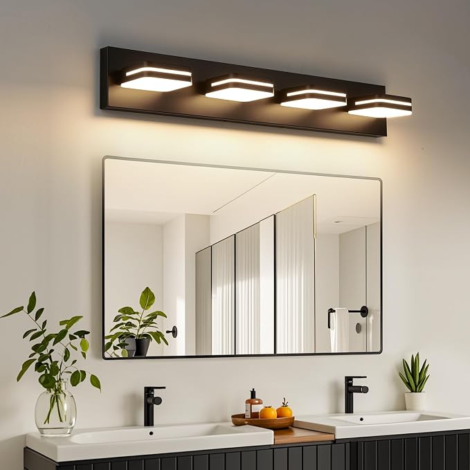 Torondo 360° Rotate LED Bathroom Vanity Light Fixtures, 1600LM Acrylic Matte - Image 7