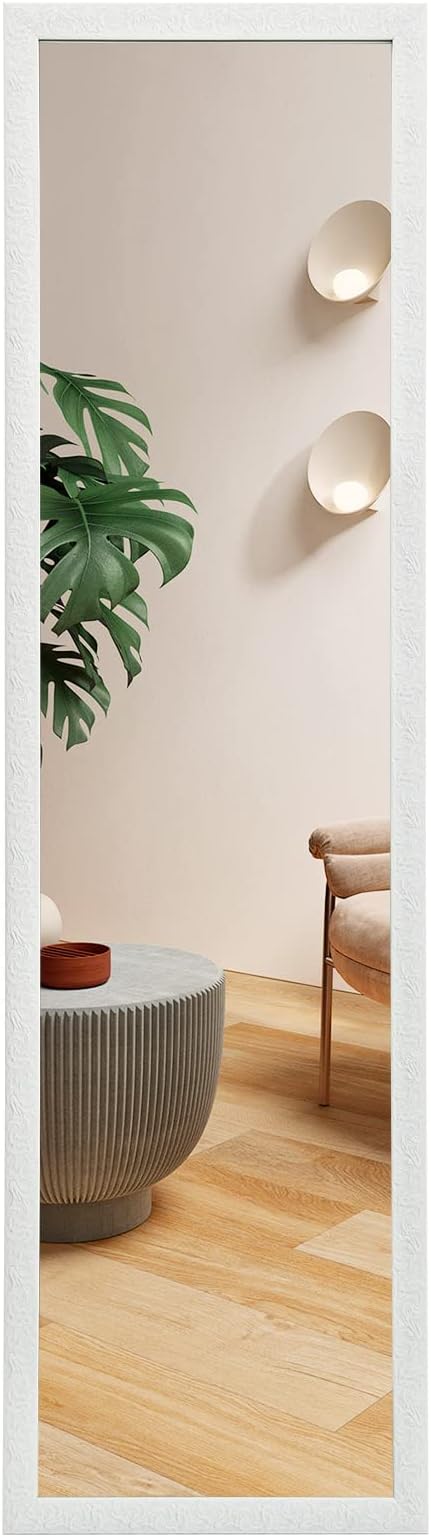 LFT HUIMEI2Y Door Mirror Full Length, Wall-Mounted Mirror Rectangle Tall by LFTHUIMEI2Y