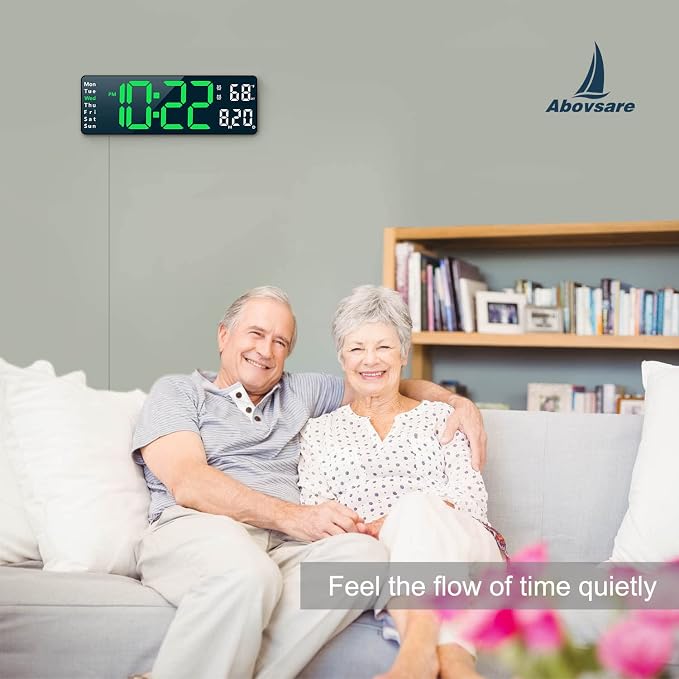 Digital Clock, Digital Wall Clock - Image 9