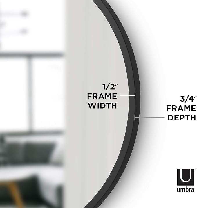 Umbra Hub Round Wall Mirror - Image 6