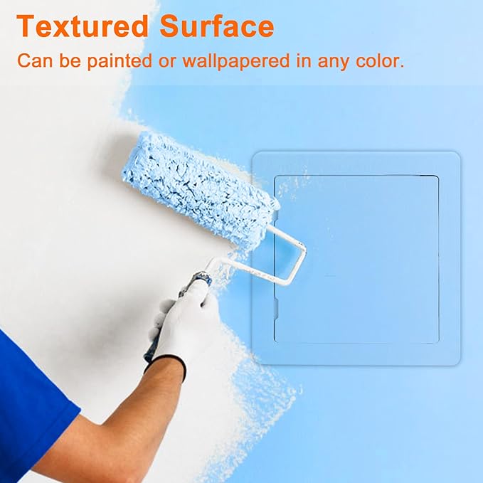 Suteck Plastic Access Panel for Drywall Ceiling 10 x 10 Inch Reinforced - Image 4
