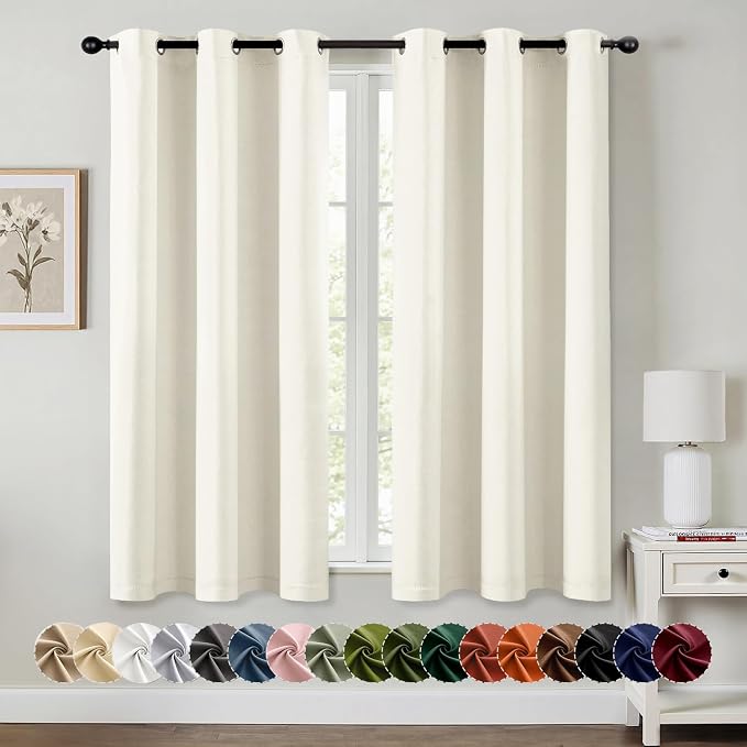 MIULEE Blackout Curtains for Bedroom Living Room 2 Panels, Thermal Insulated by MIULEE