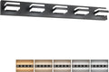 SOLFART 5 Lights Bathroom Light Fixtures Modern Bathroom Lights Over Mirror by SOLFART