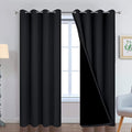 Yakamok 96 Inch Length 100% Blackout Curtains by Yakamok
