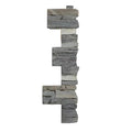 AZ Faux High-Density Polyurethane Faux Stone Interlocking Right Endcap by AZFaux
