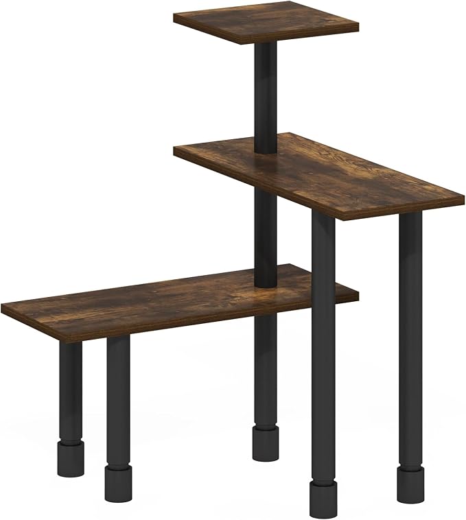 Furinno Turn-N-Tube Kitchen Countertop Organizer, 3-Tier Corner Countertop - Image 5