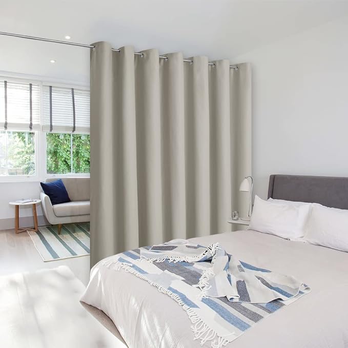 NICETOWN Room Divider Curtain Screen Partitions, Basement Hospital Medical by NICETOWN