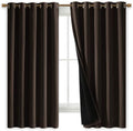 NICETOWN Complete 100% Blackout Curtains, Thermal Insulated & Energy Efficiency by NICETOWN