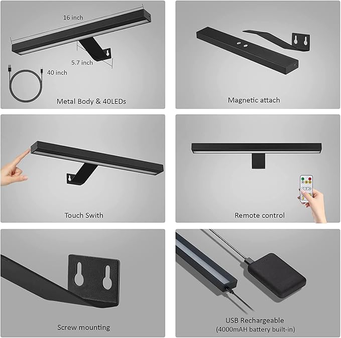 MIOBLUE Wireless Picture Lights - Image 2