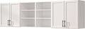 Furnaza Wall Cabinets for Laundry Room, Shaker Wall Mounted Kitchen Cabinets by Furnaza
