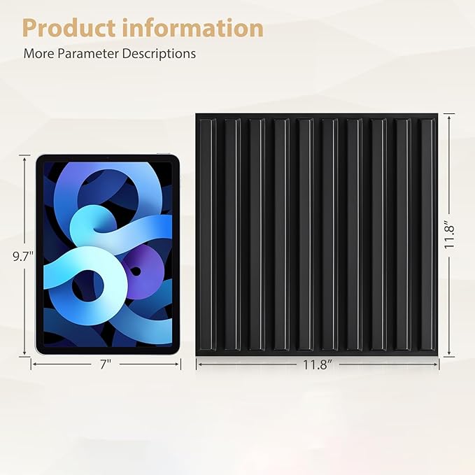 Heikki 30 Pack 3D Wall Panel for Interior Wall Décor, PVC Flower Textured Wall - Image 4