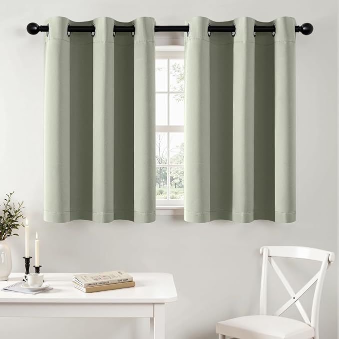 MIULEE Blackout Curtains for Bedroom Living Room 2 Panels, Thermal Insulated by MIULEE