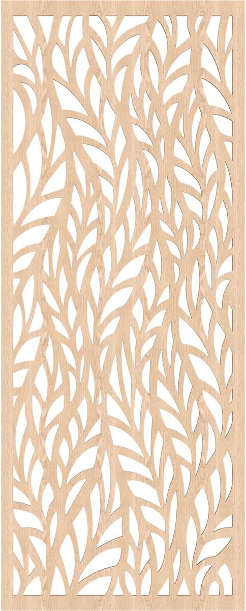 Ortonville Decorative Pierced Fretwork Wood Wall Panels, 25 3/8"W x 64 3/8"H x - Image 4