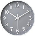 HZDHCLH Wall Clocks Battery Operated, Wall Clock Gray, 8 inch Wall Clock Silent by HZDHCLH
