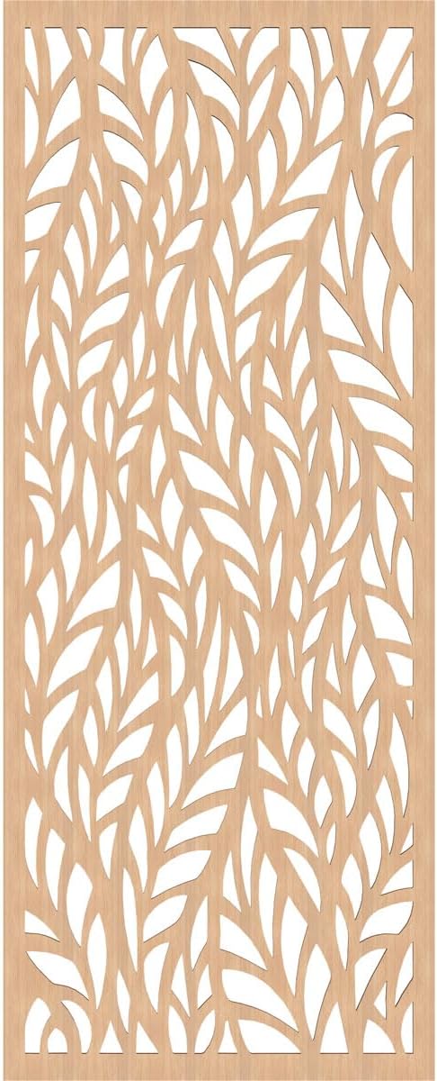 Ortonville Decorative Pierced Fretwork Wood Wall Panels, 25 3/8"W x 64 3/8"H x - Image 2