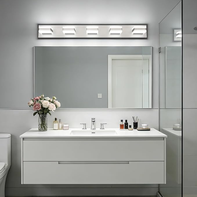 SOLFART Brushed Nickel Vanity Lights - Image 9