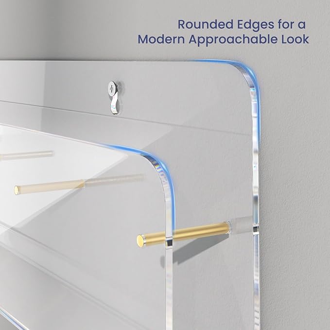 HIIMIEI Brochure Holder Wall Mount, Pamphlet Display Stand - Image 5