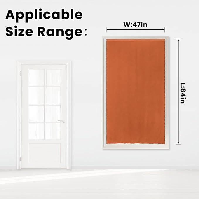 Self Adhesive Curtains Portable Blackout Curtain Simple and Easy to Install - Image 7