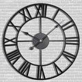 Antique Tower 30 inch Large Roman Numeral Wall Clock, Indoor Outdoor Patio by Letmaliy