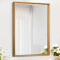 AAZZKANG Bathroom Mirror Rectangular Decorative Metal Mirrors by AAZZKANG
