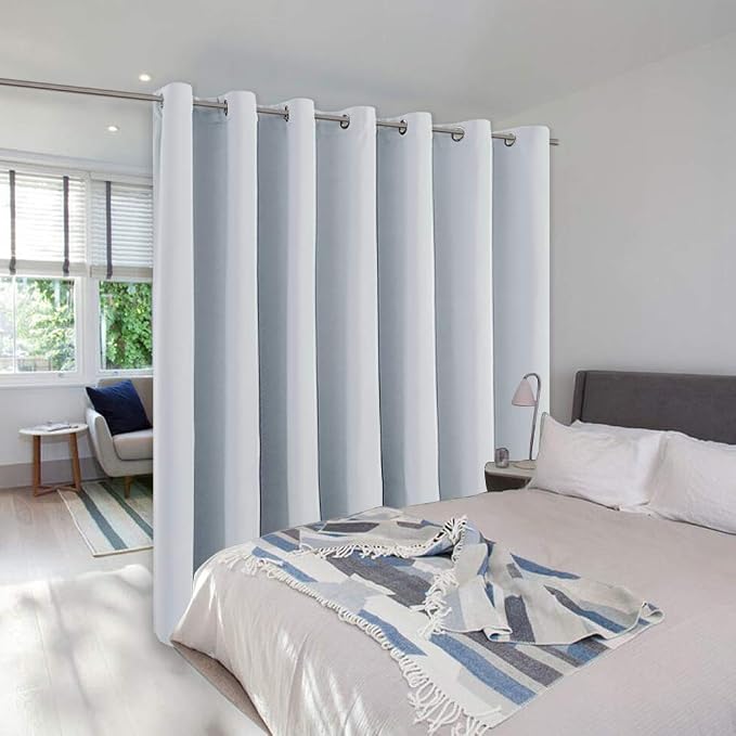 NICETOWN Room Divider Curtain Screen Partition, Vertical Blind by NICETOWN