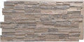 EverStone Cascade Faux Stone Panel, 48 5/8"W x 24 3/4"H x 1 1/4"D, Polermo Color by EkenaMillwork