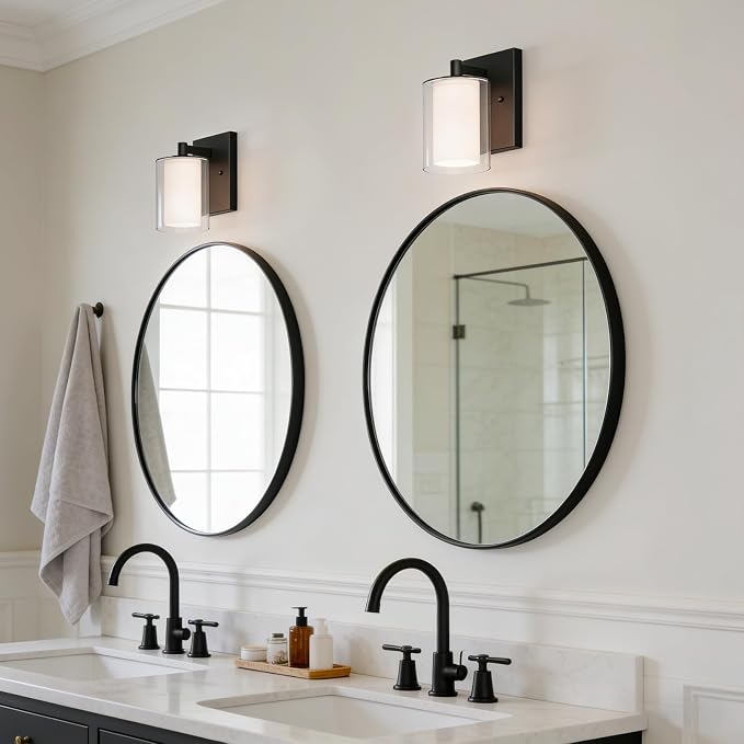 Kalium Wall Sconces Set of Two, Modern Vanity Lights - Image 2