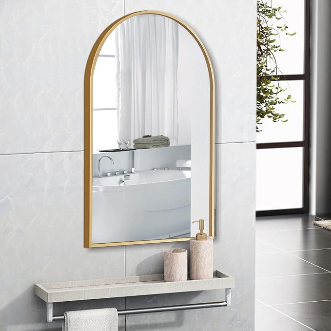 Arched Wall Mirror, Living Room, Hang Vertical or Horizontal - Image 2