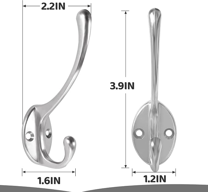 Wall Hooks for Hanging, for Living Room, Bedroom for Towel - Image 6