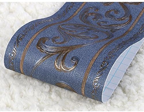 UPREDO 3D Decorative Floral Molding Waterproof Wallpaper Border Peel and Stick - Image 3