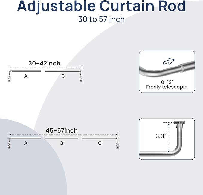 ENJOYBASICS Blackout Curtain rod - Image 5