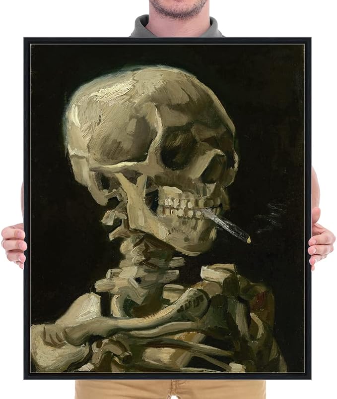 Wieco Art Framed Art Skull of a Skeleton - Image 7