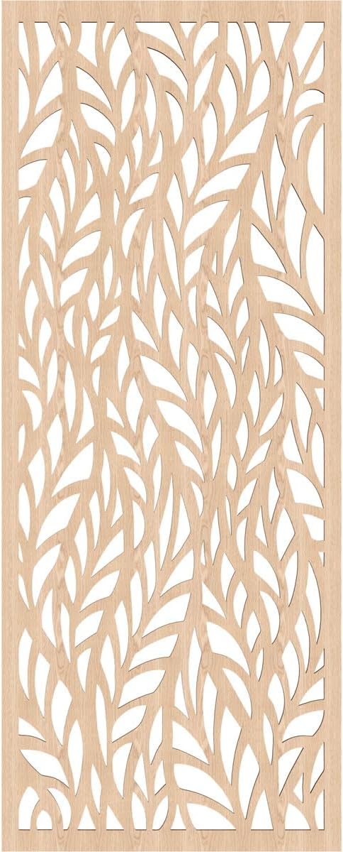 Ortonville Decorative Pierced Fretwork Wood Wall Panels, 25 3/8"W x 64 3/8"H x - Image 2